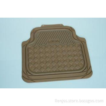 Personalised Yellow Rubber Car Mats , Anti Fatigue Floor Ma